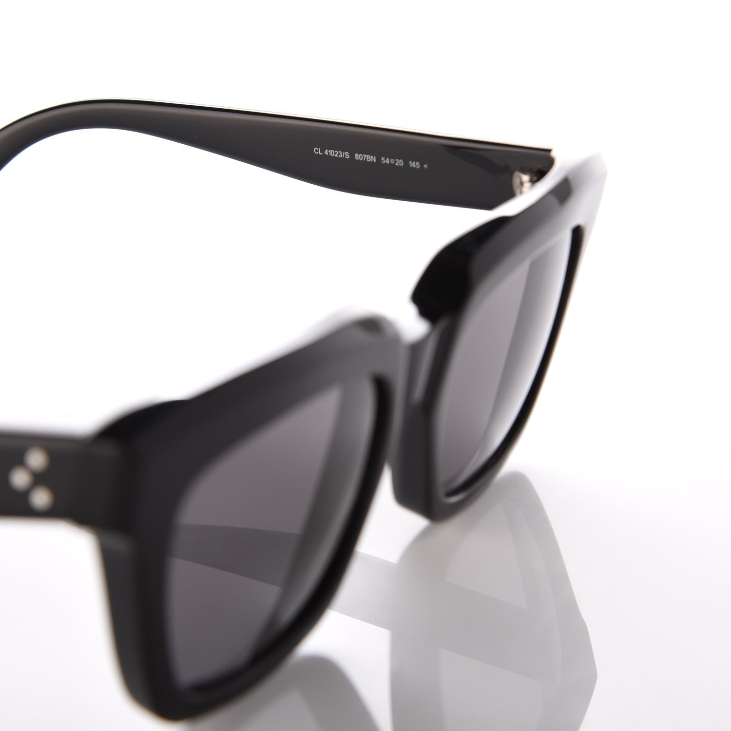 Celine Traveller Sunglasses CL 41023/S Black 5 of 7