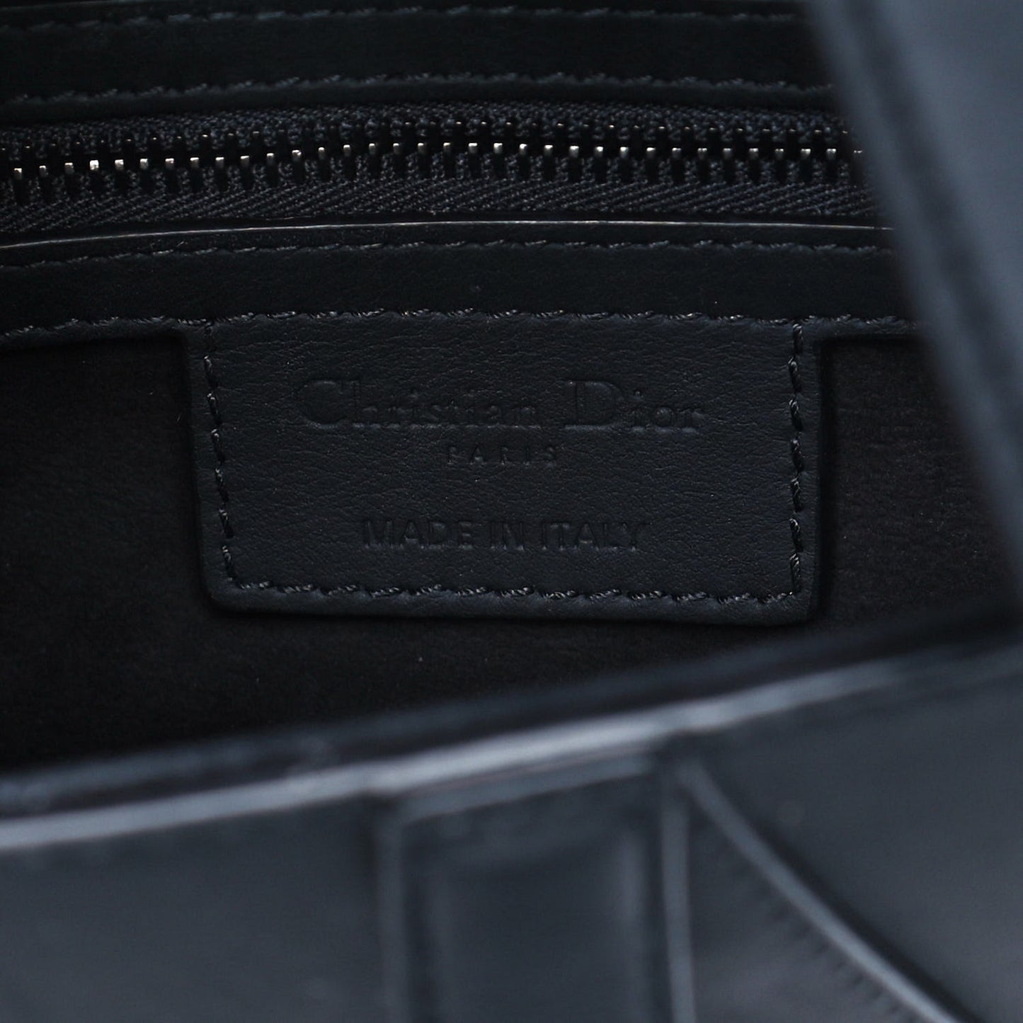 Ultra Matte Calfskin Saddle Bag Black