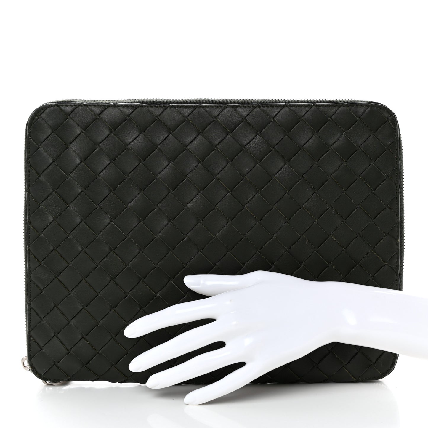 Nappa Intrecciato Document Case Camping