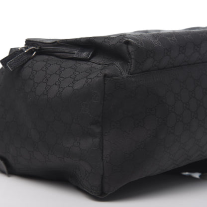 Gucci Nylon Monogram Medium Backpack Black 7 of 13
