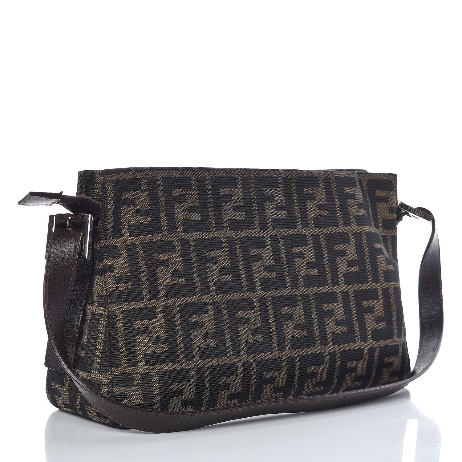 Fendi Zucca Small Shoulder Bag Tobacco 3 of 10