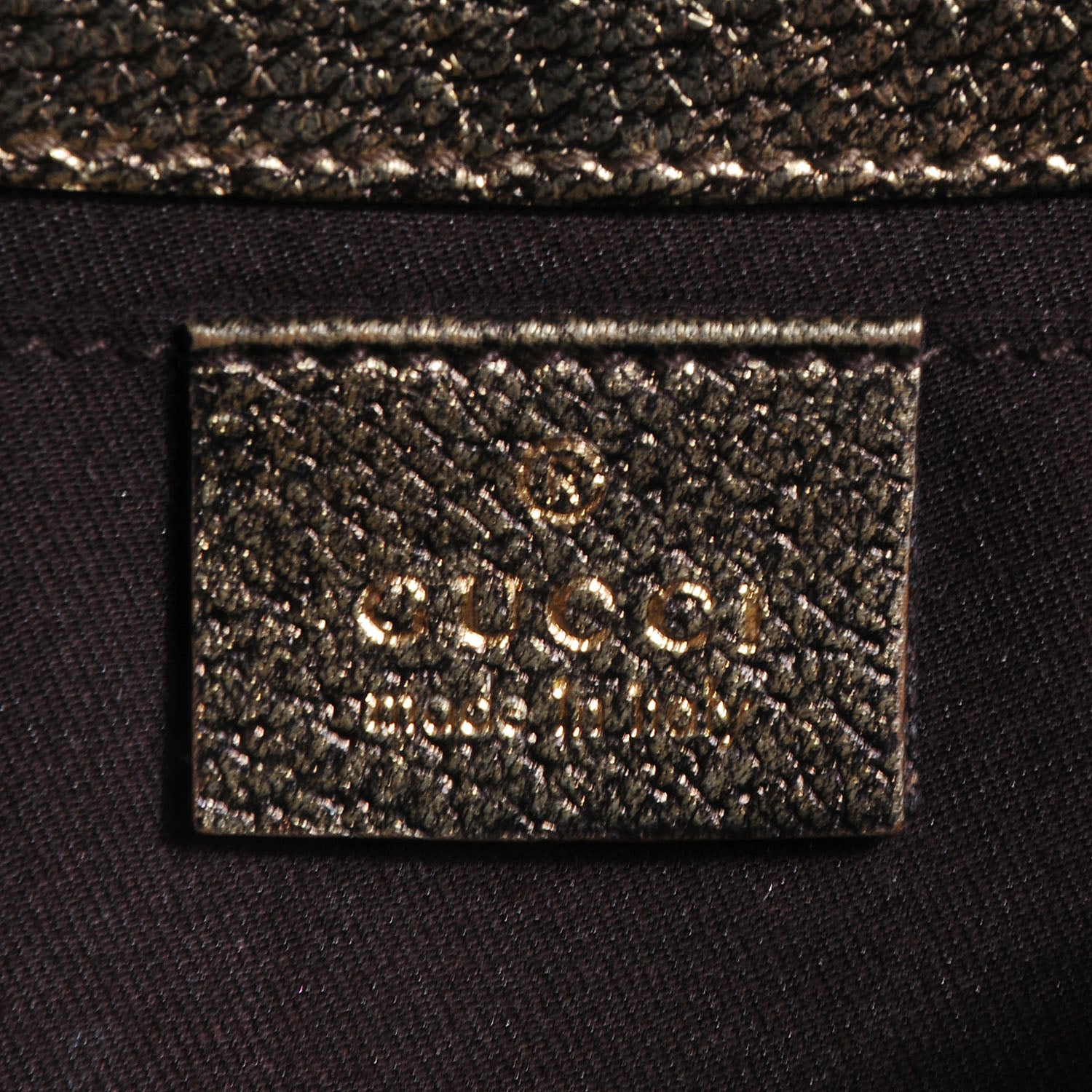Gucci Calfskin Small Horsebit Chain Clutch Gold 6 of 7