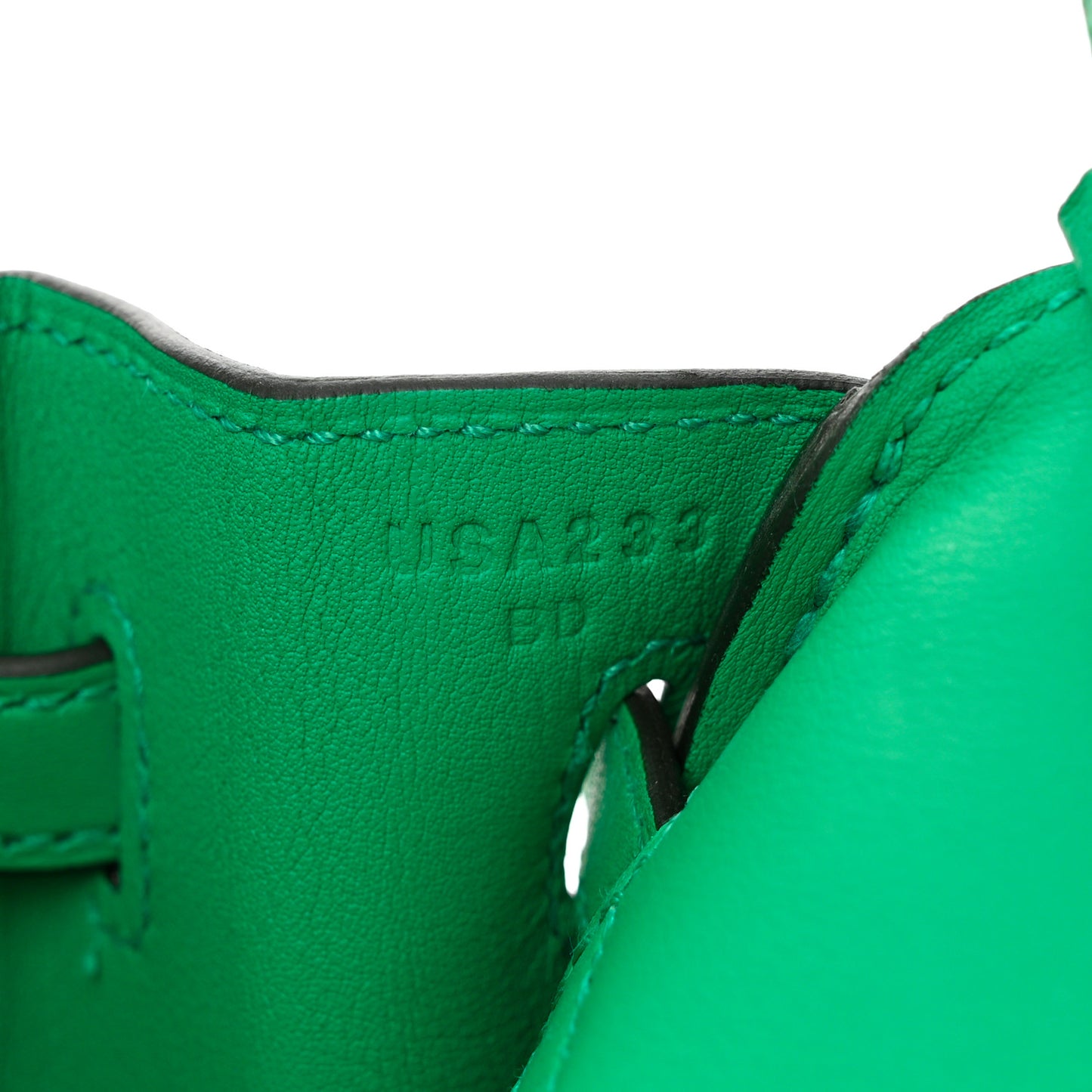 Swift Birkin 25 Menthe