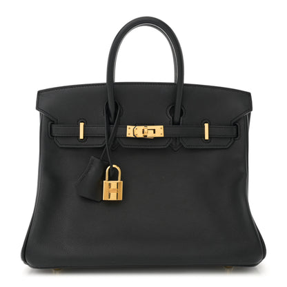 Hermes Swift Birkin 25 Black 1 of 13