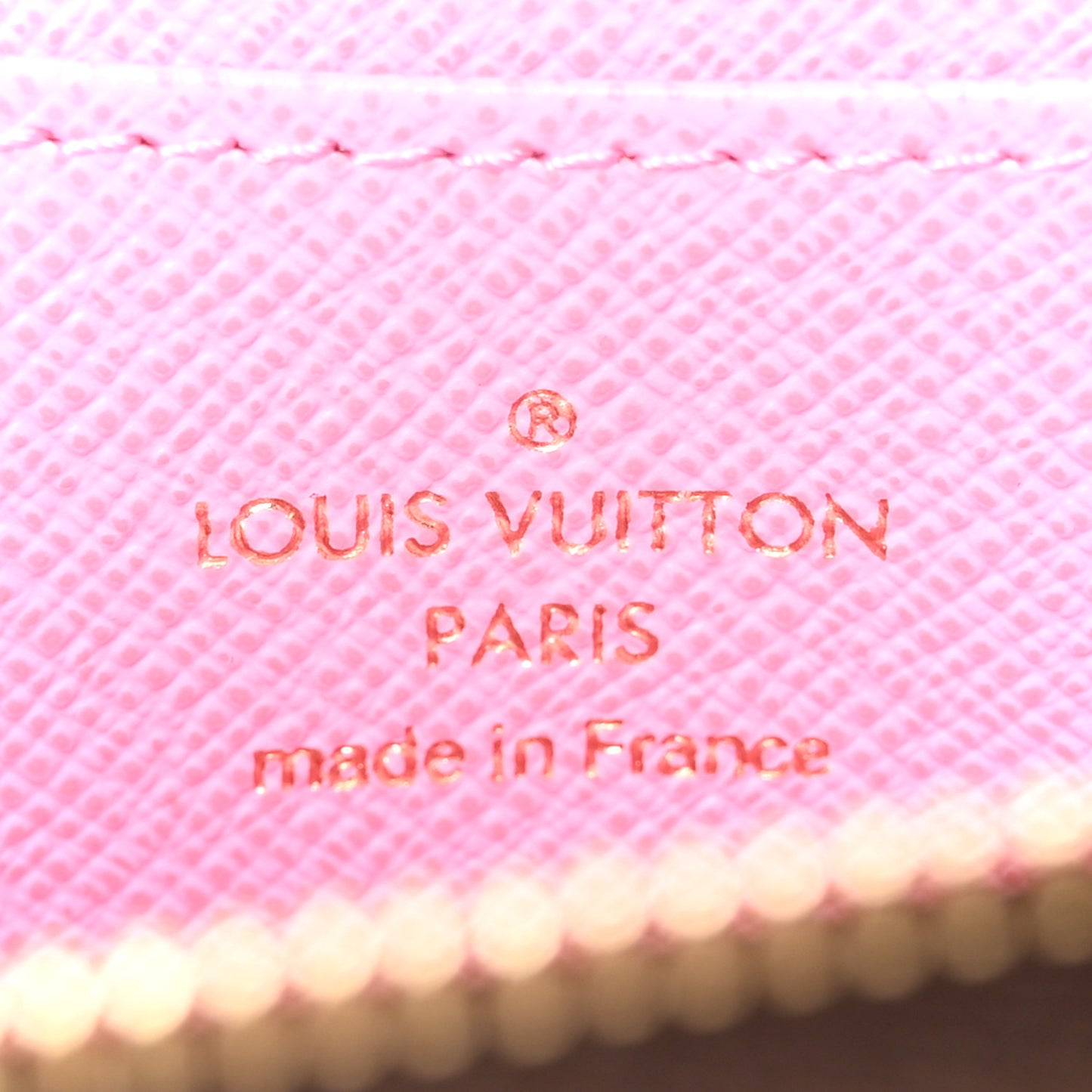 Damier Ebene 2022 Christmas Animation Paris Zippy Coin Purse Pink