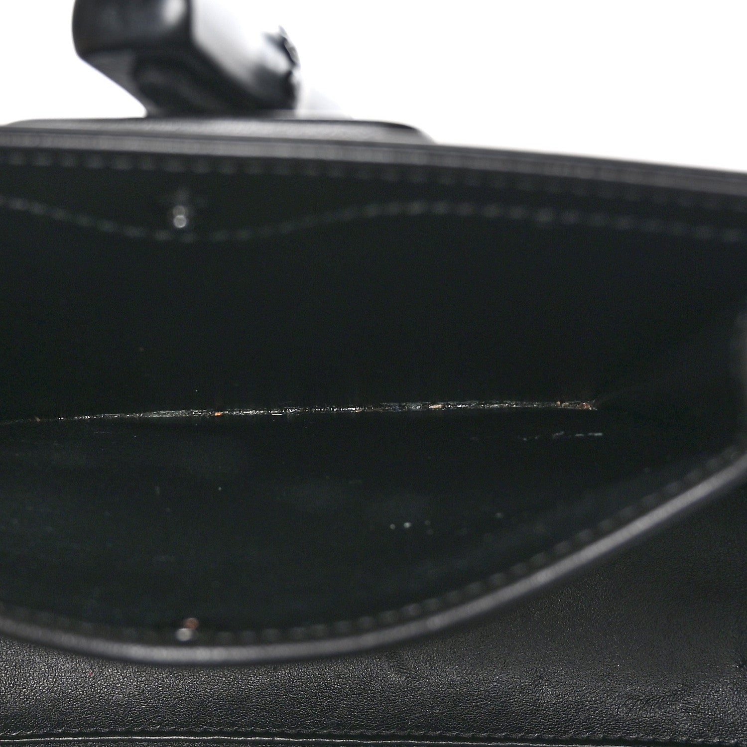 Gucci Boarded Dyana Lux Calfskin Web Monochrome Medium Bamboo 1947 Top Handle Bag Black 6 of 12