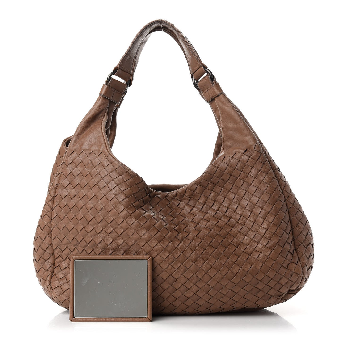 Nappa Intrecciato Medium Campana Toffee