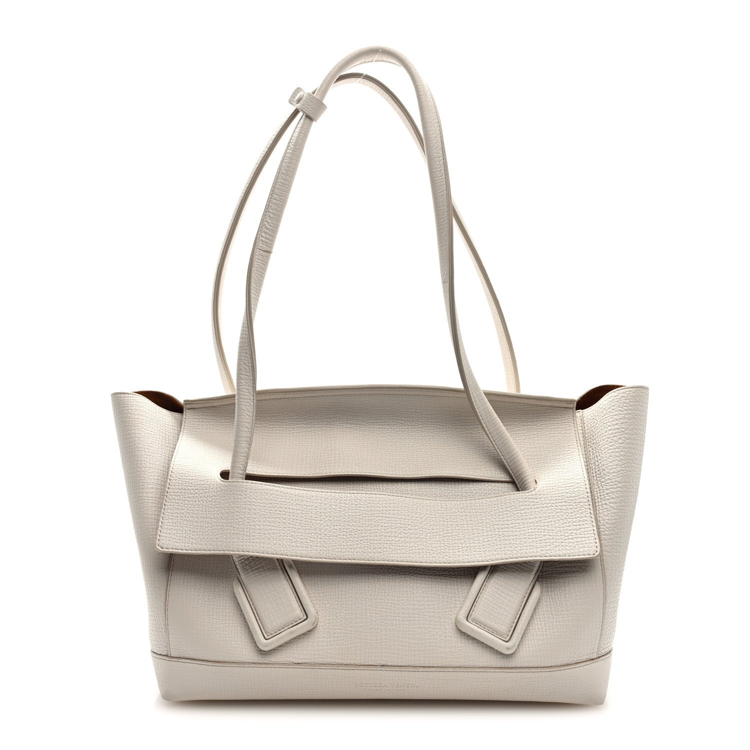 Bottega Veneta Grainy Calfskin Medium Arco Plaster 2 of 17