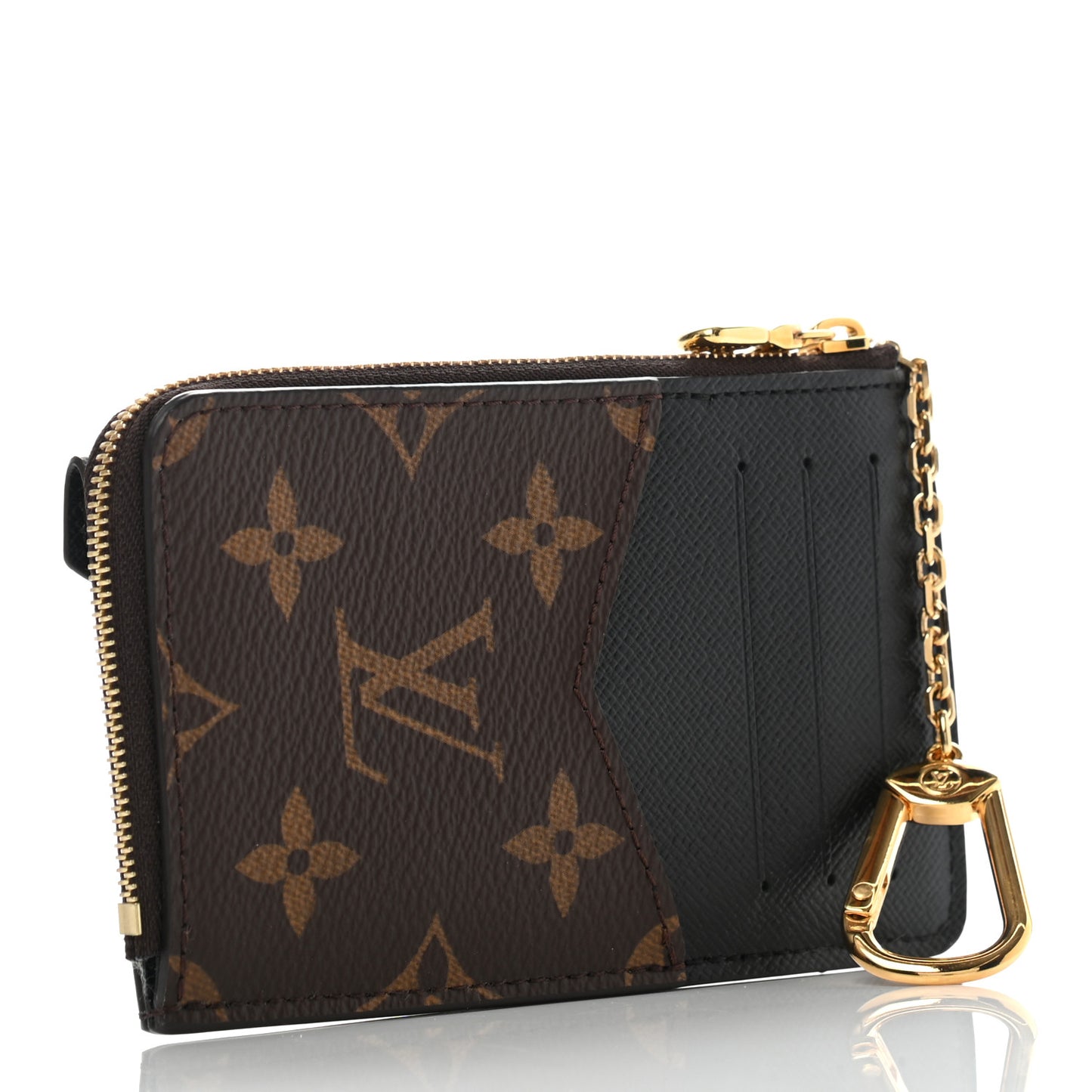Monogram Recto Verso Card Holder Black