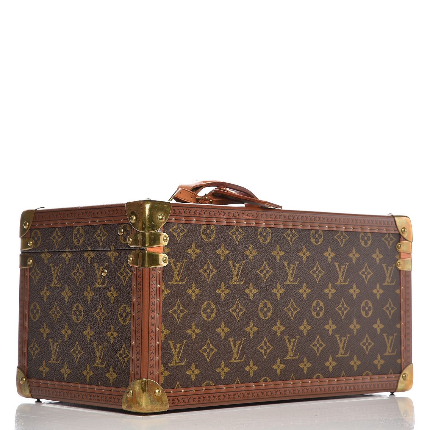Monogram Boite Bouteilles et Glace Beauty Train Case