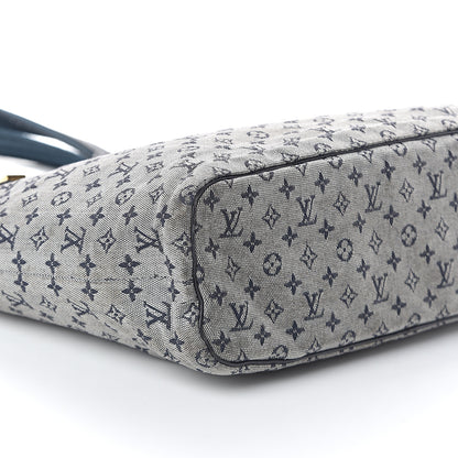 Louis Vuitton Mini Monogram Lucille GM Blue 7 of 8