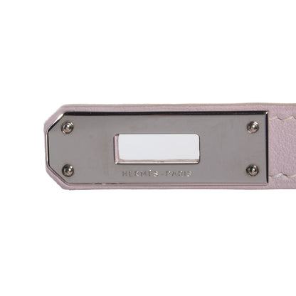 Hermes Swift Kelly Cut Clutch Pochette Rose Dragee 5 of 10