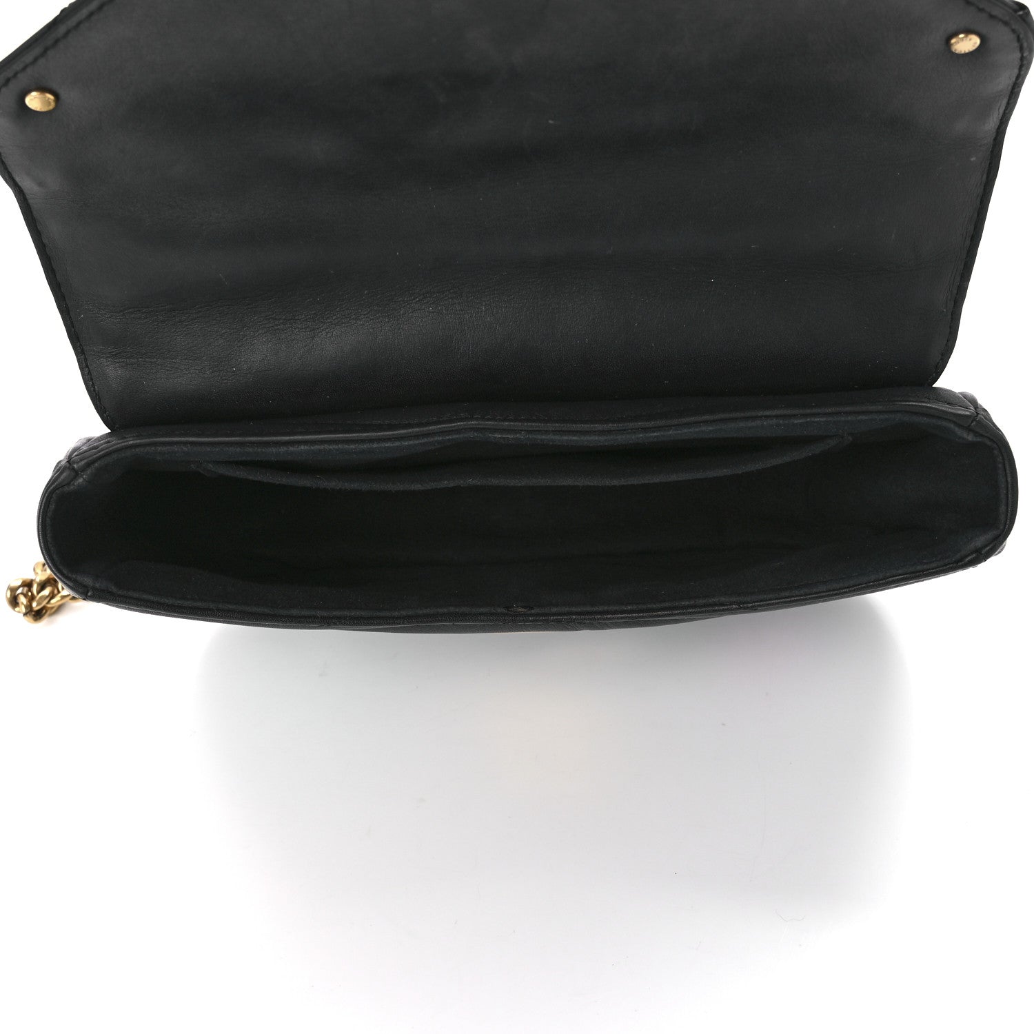 Louis Vuitton Calfskin Embroidered New Wave Chain MM Black 5 of 13