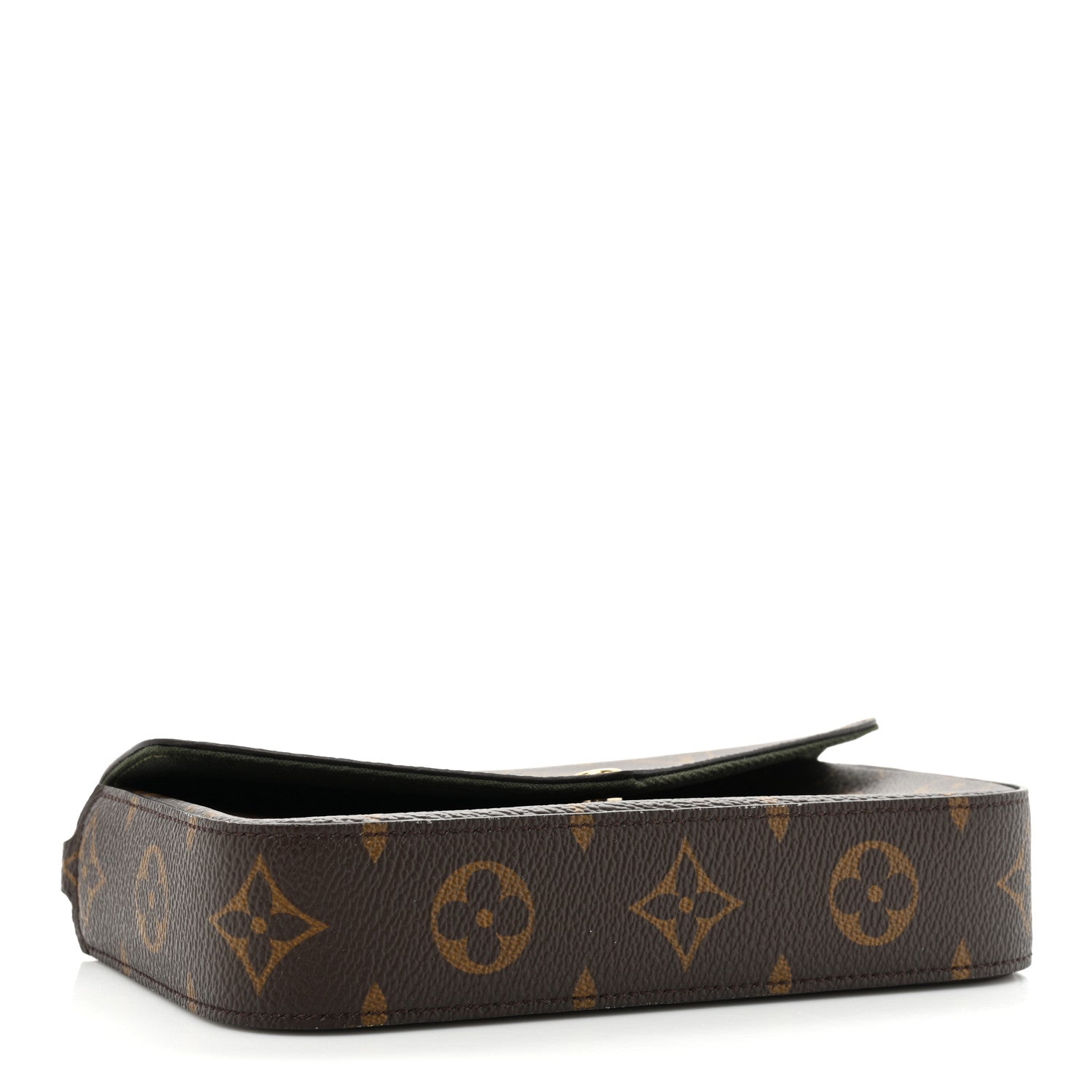 Louis Vuitton Monogram Felicie Strap & Go Kaki 4 of 12