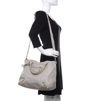 Balenciaga Chevre Giant 12 Gold Hardware Hamilton Velo Gris Ciment 2 of 33