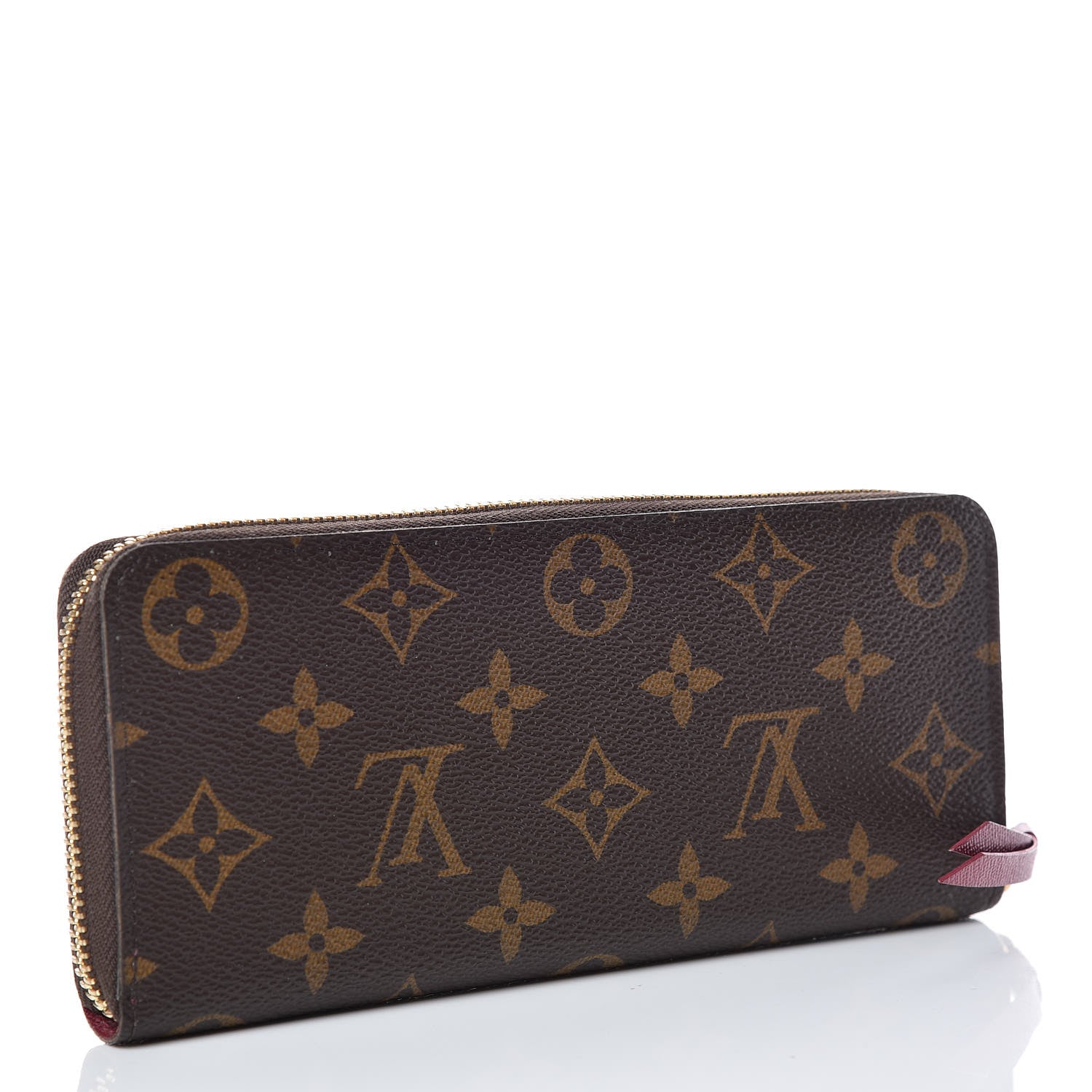 Louis Vuitton Monogram Clemence Wallet Fuchsia 3 of 9