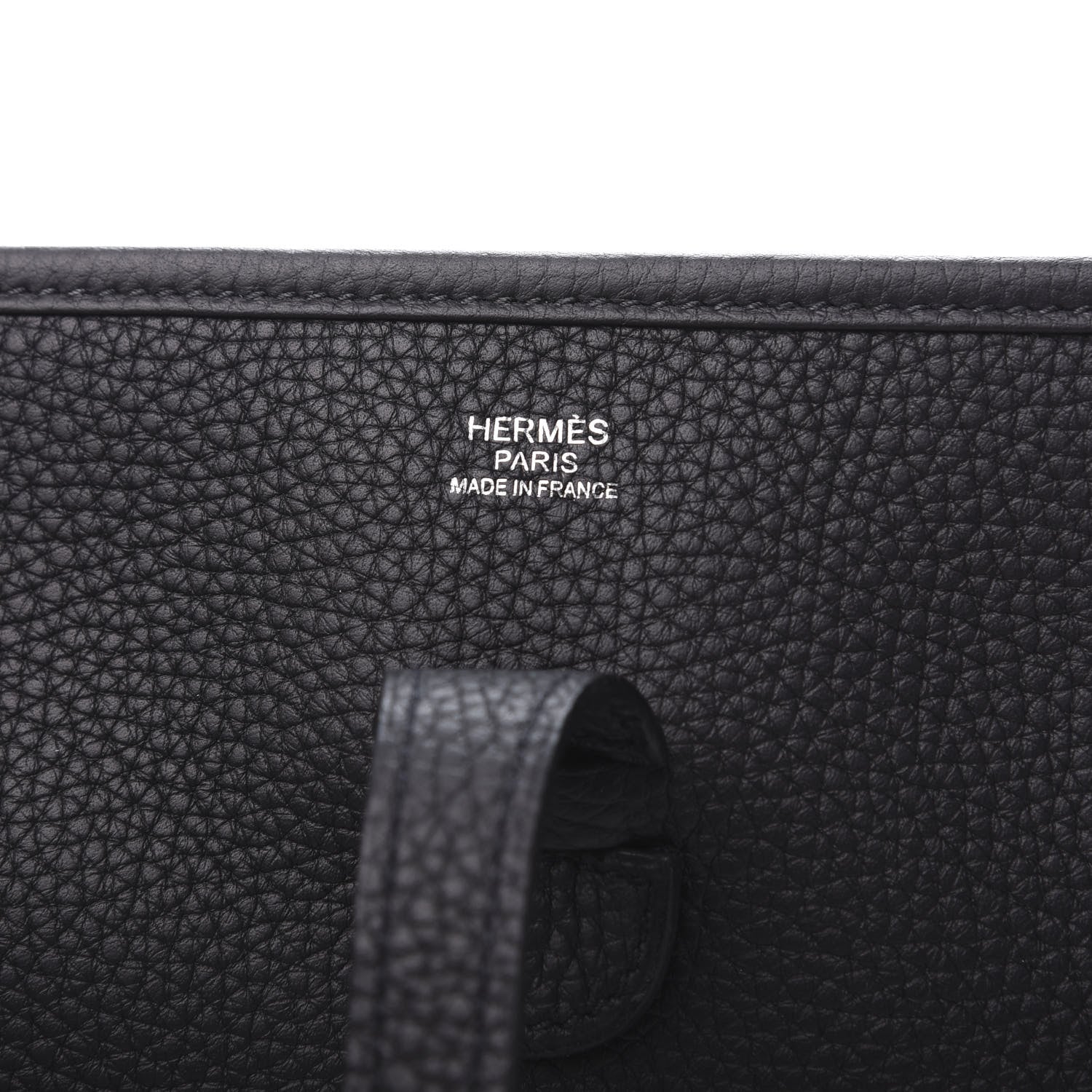 Hermes Taurillon Clemence Evelyne III PM Black 6 of 11
