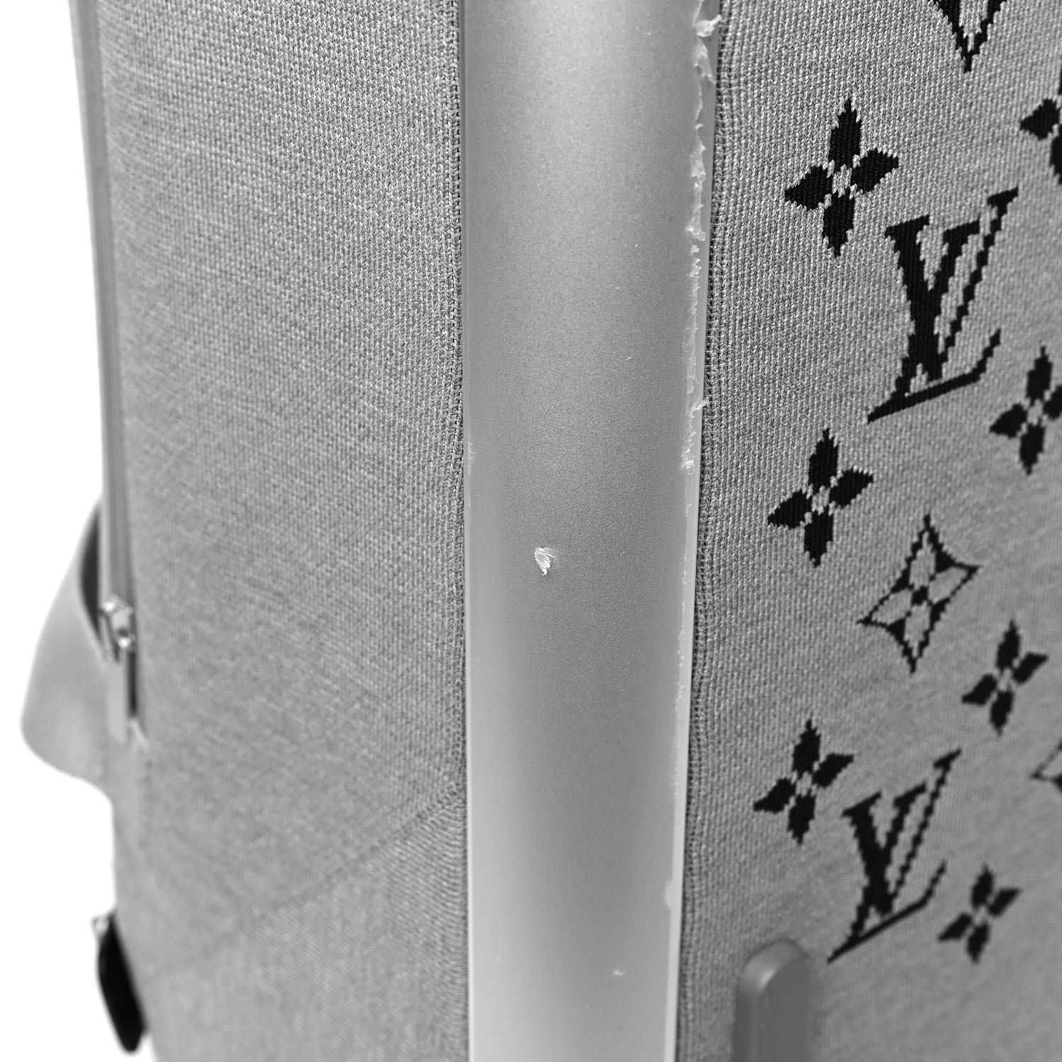 Louis Vuitton Knit Monogram Horizon Soft Duffle 55 Grey 12 of 12