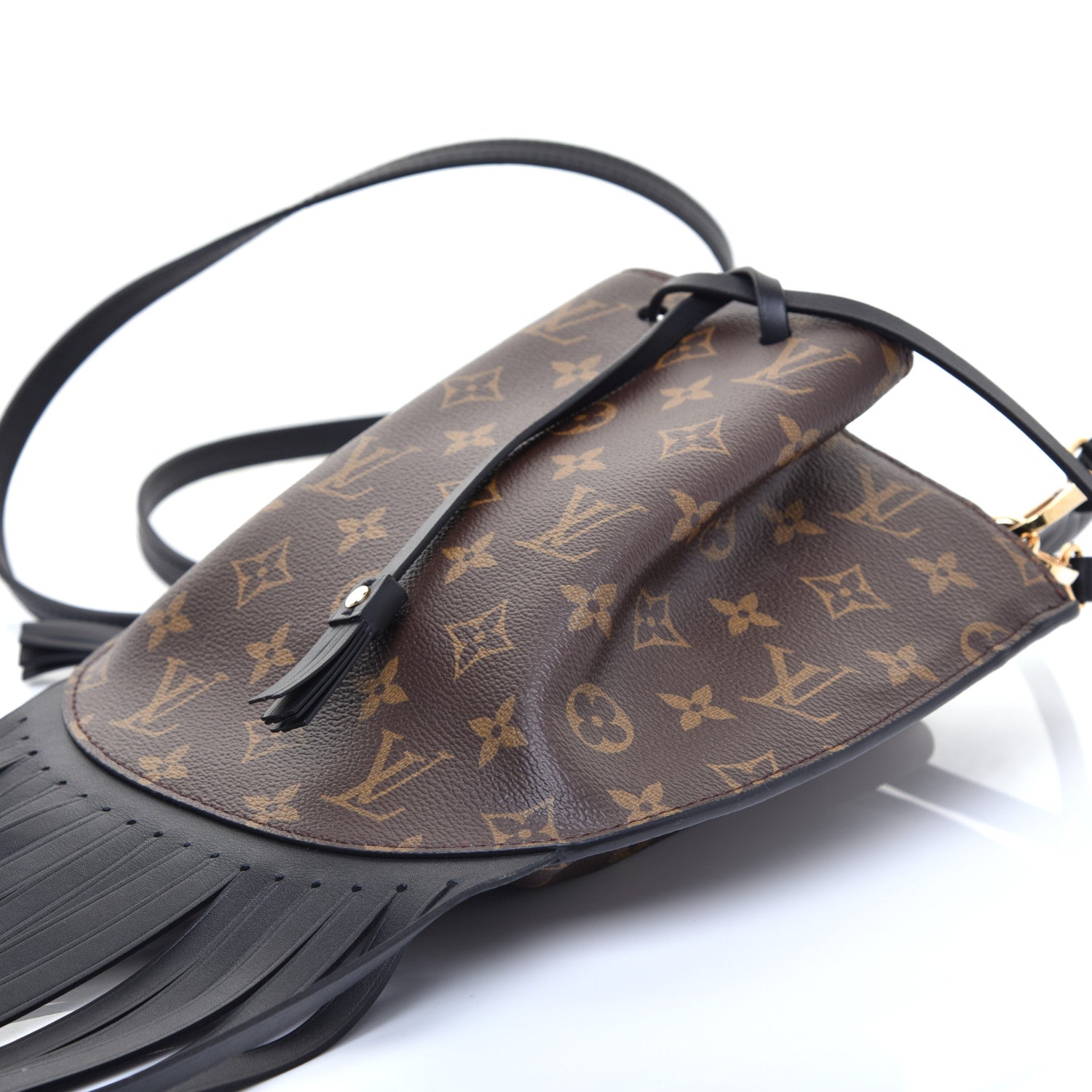 Louis Vuitton Monogram Fringed Noe 7 of 8