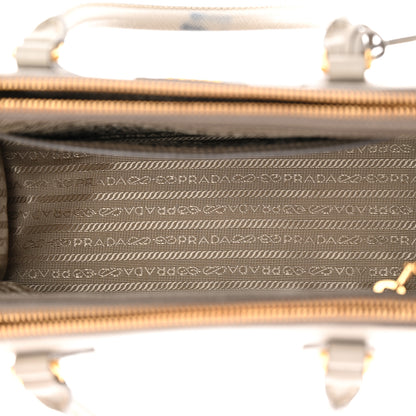 Prada Saffiano Lux Small Galleria Double Zip Tote Pomice 5 of 10