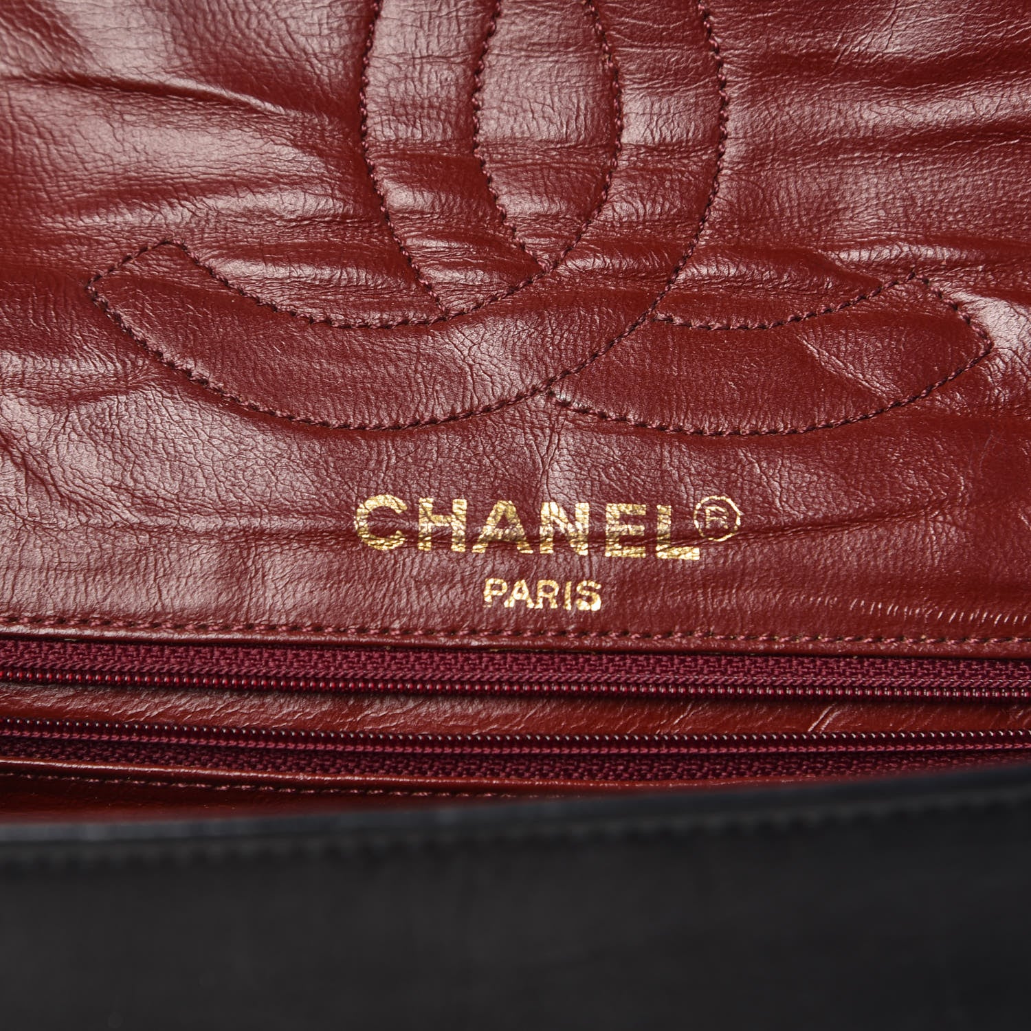 Chanel Lambskin Quilted Medium Double Flap Black 6 of 15