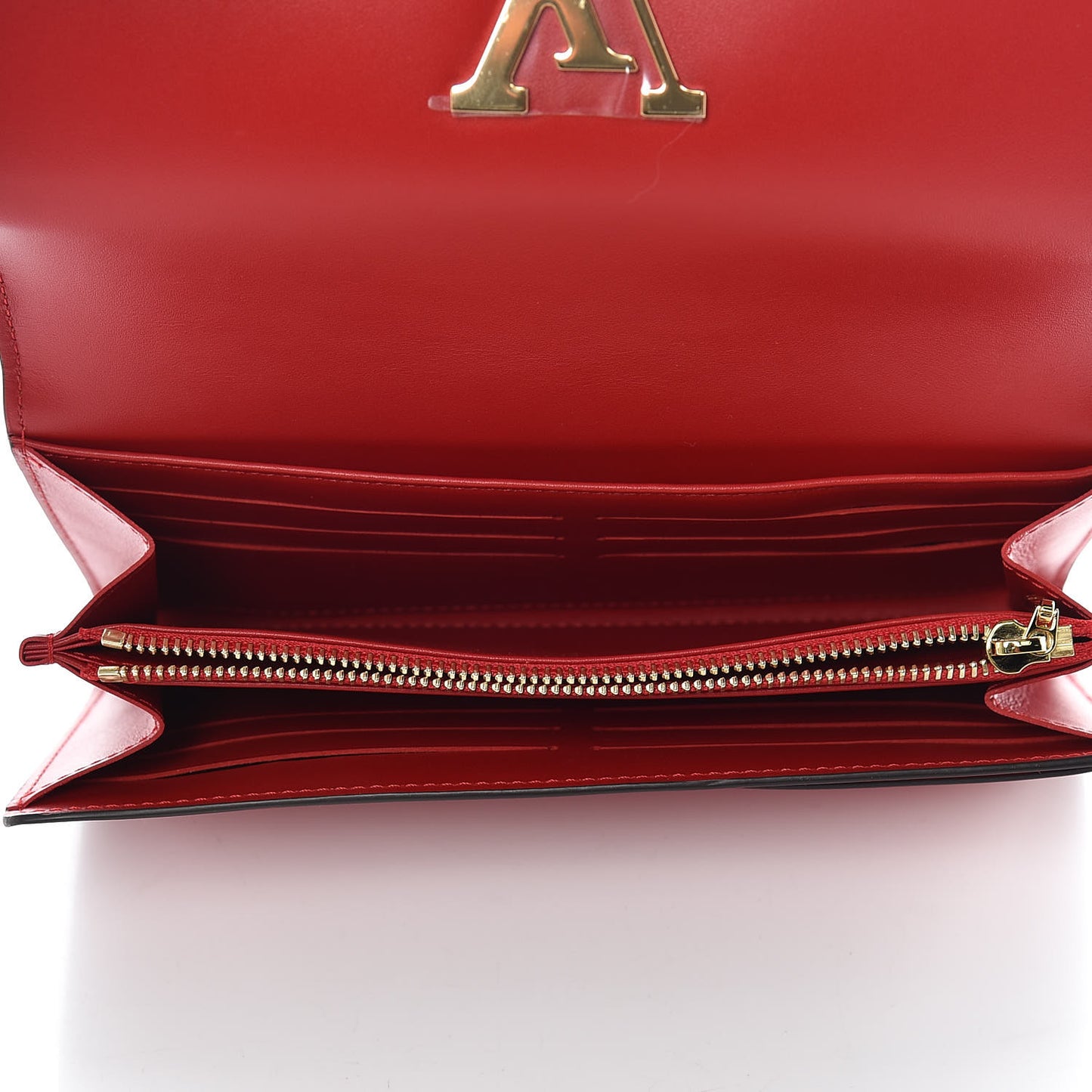 Patent Louise Wallet Cherry