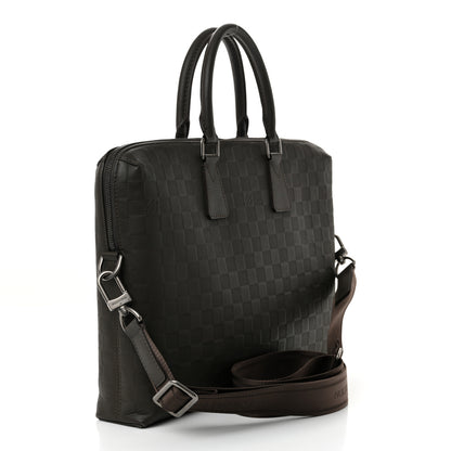 Louis Vuitton Damier Infini Porte-Documents Jour Granit 3 of 16