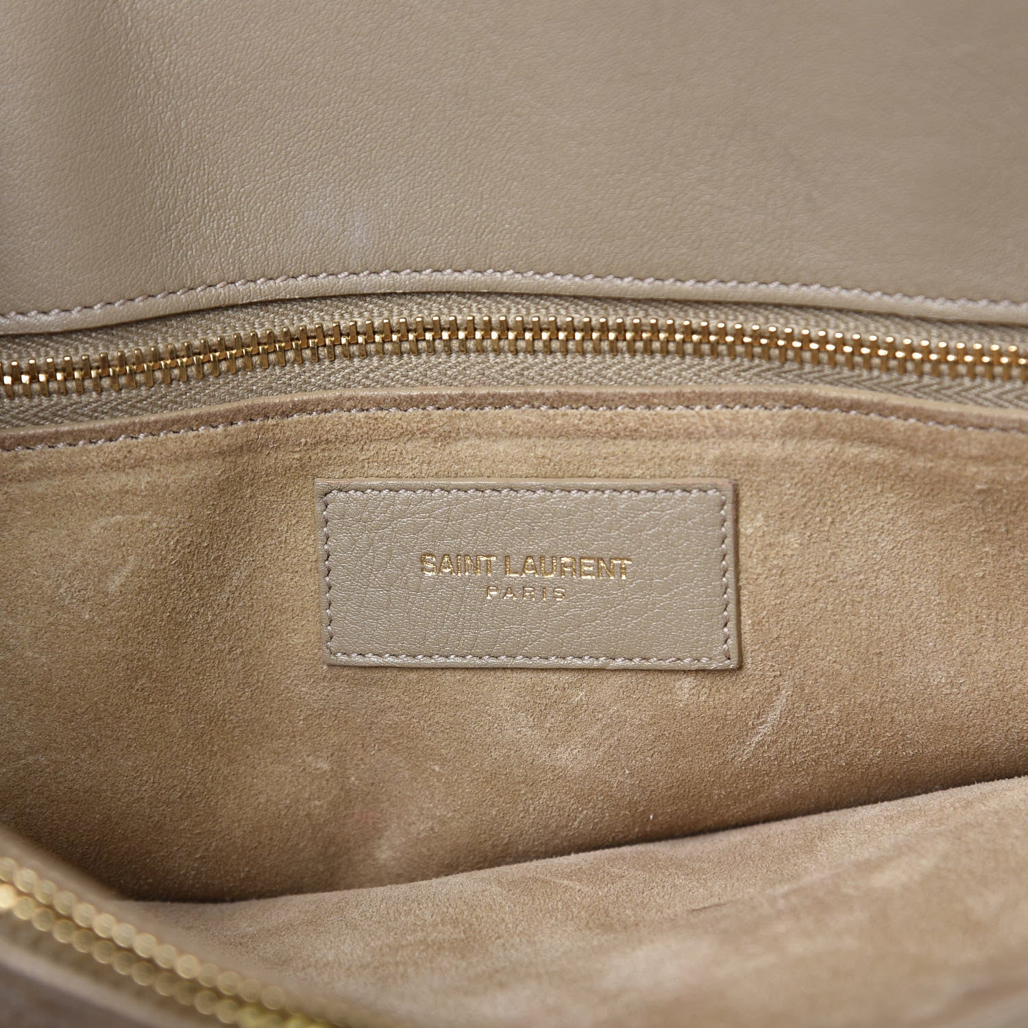 Saint Laurent Calfskin Small Sac De Jour Beige 7 of 19