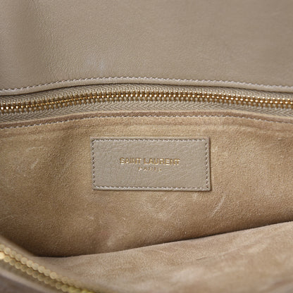 Saint Laurent Calfskin Small Sac De Jour Beige 7 of 19