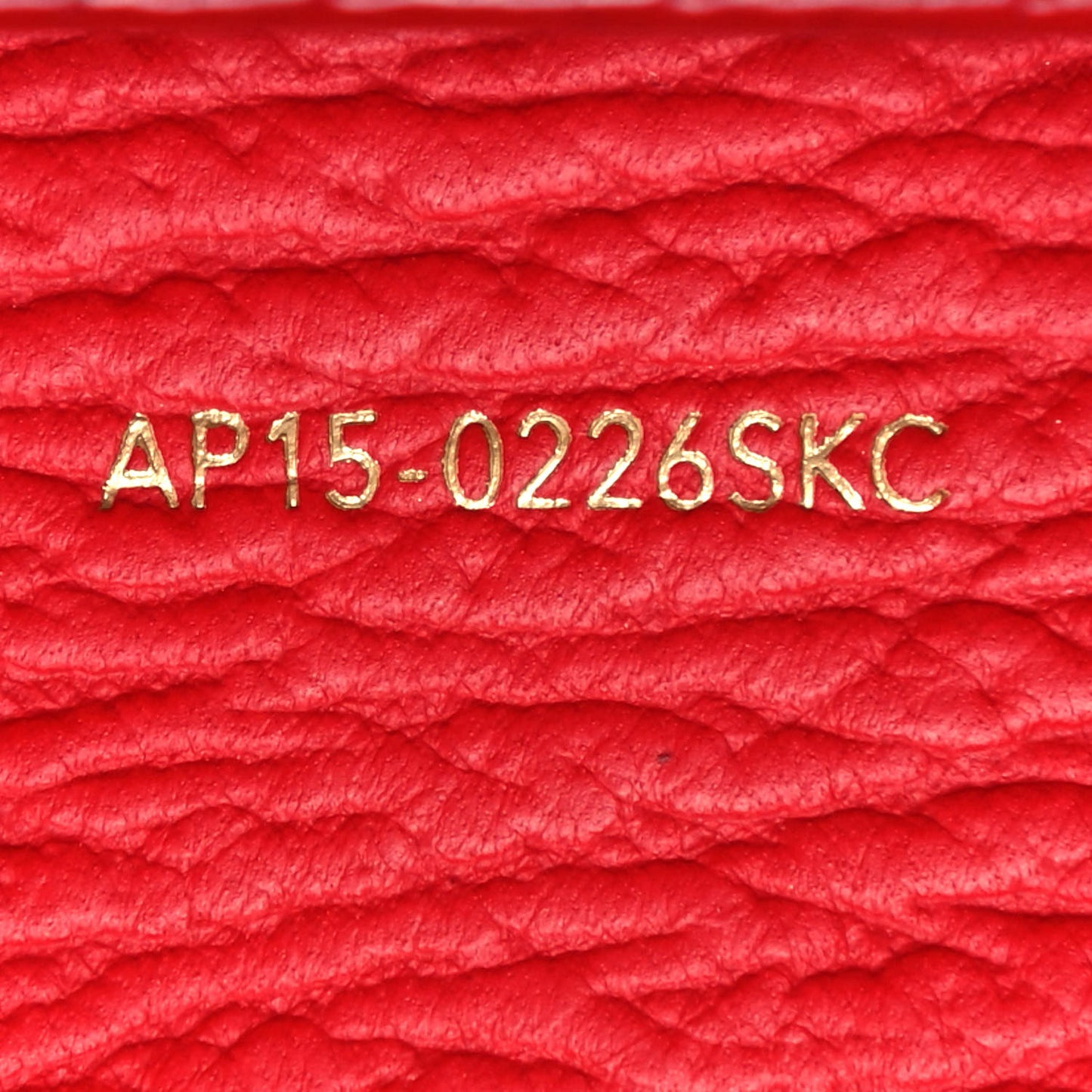 Textured Calfskin Mini Pashli Satchel Red