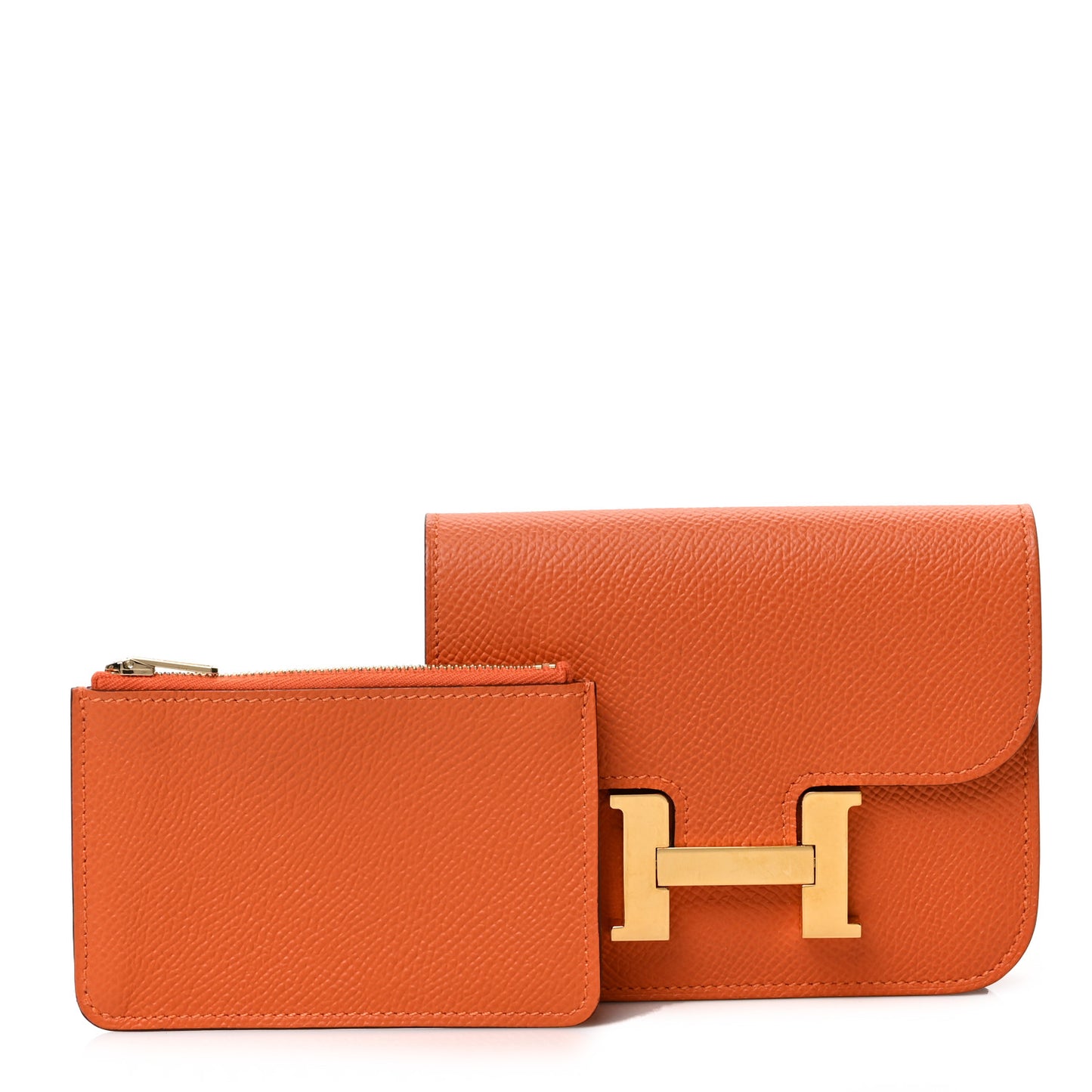 Epsom Constance Slim Wallet Orange