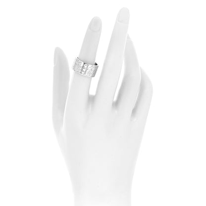 Tiffany Sterling Silver 10mm Notes Wide Ring 52 6 2 of 4
