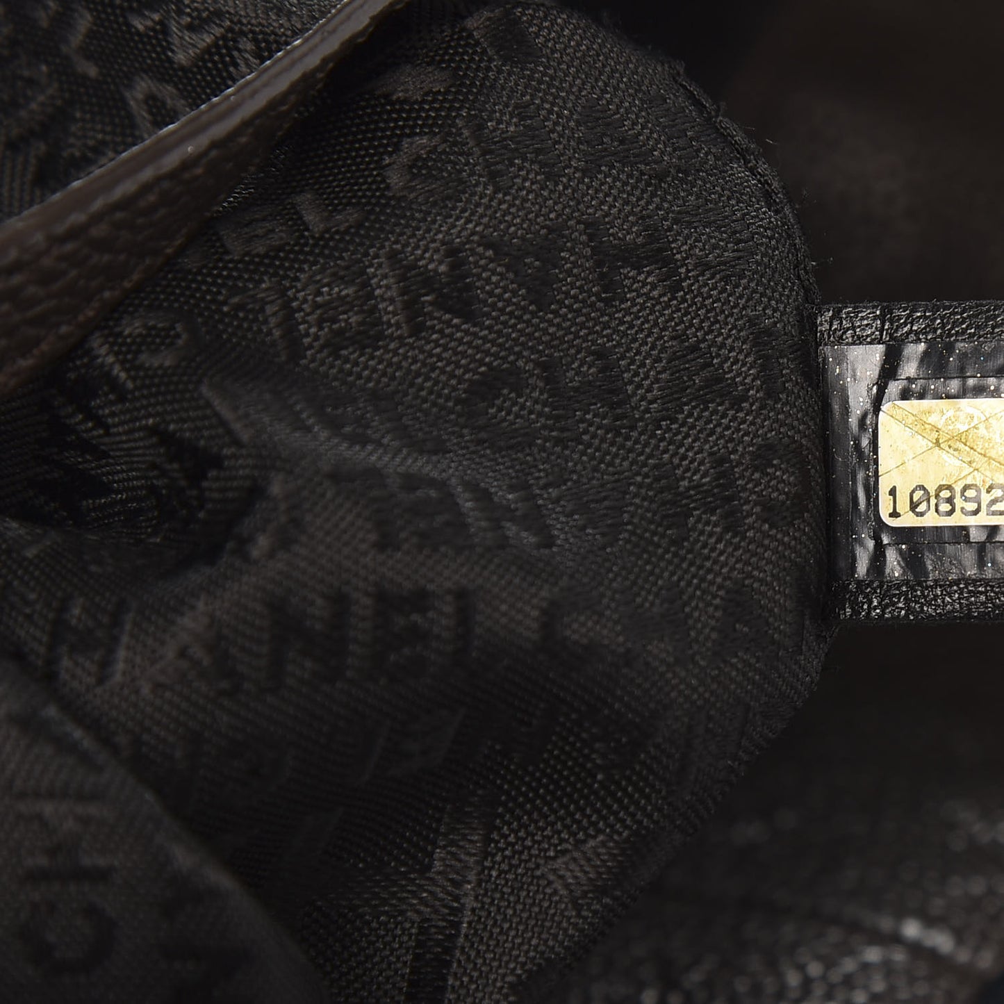 Distressed Caviar XL Coco Cabas Brown