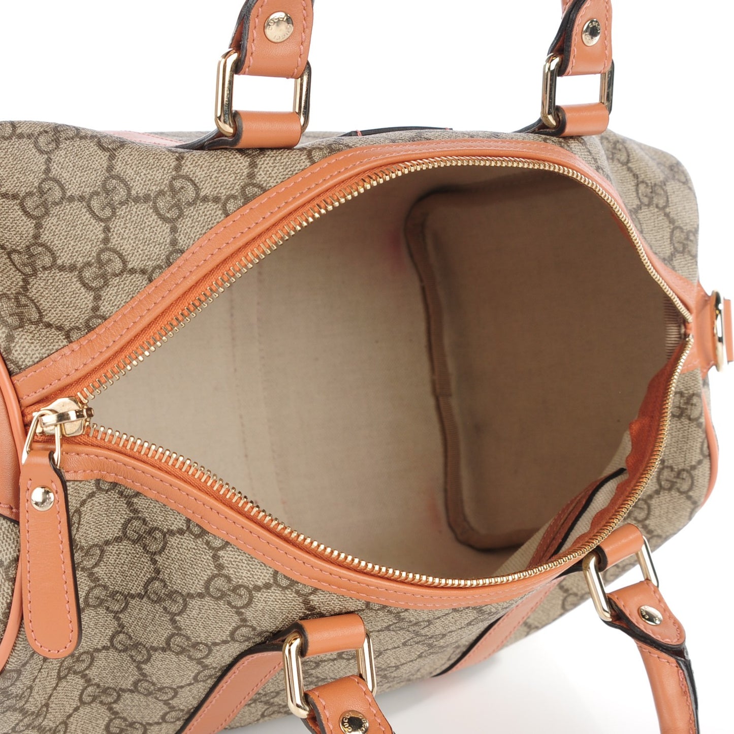 GG Plus Monogram Medium Joy Boston Pink