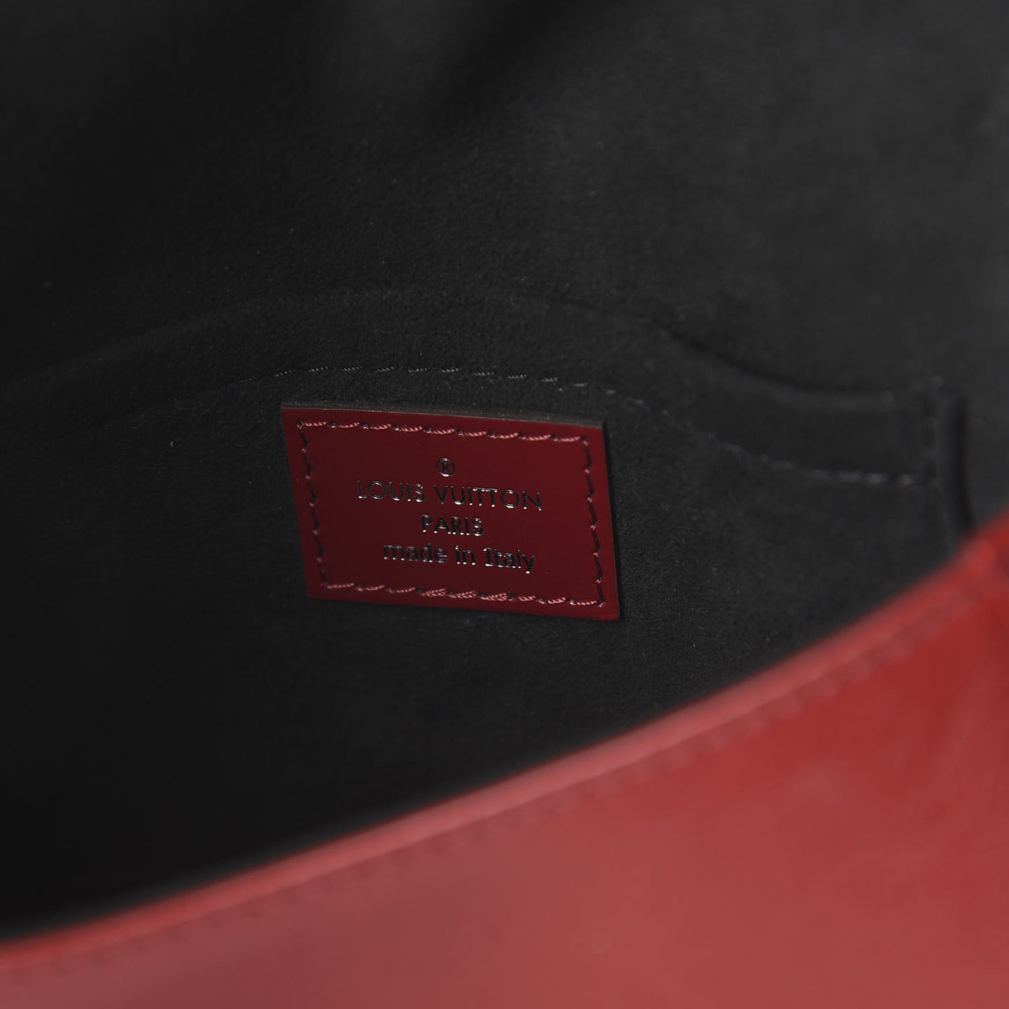 Calfskin Tambourin Red