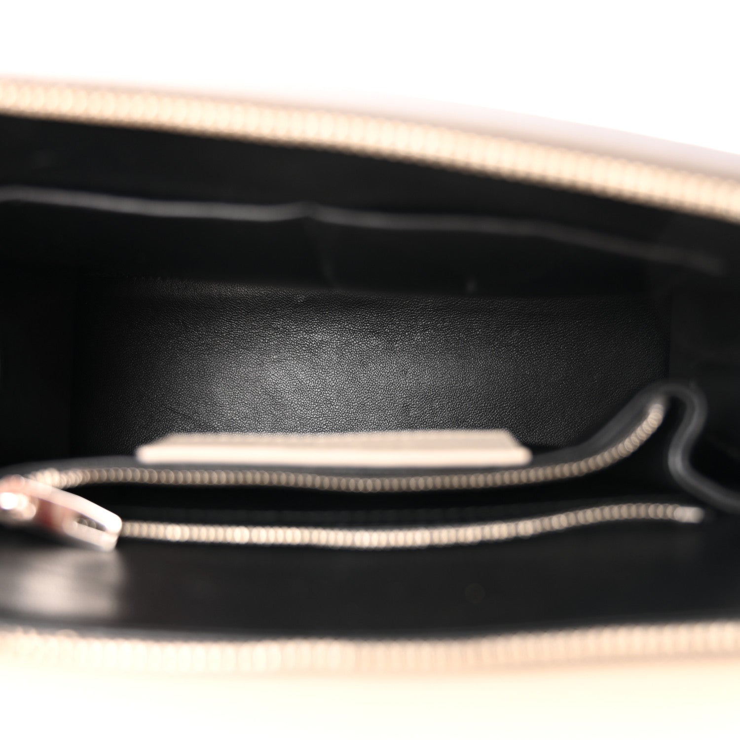 Balenciaga Smooth Calfskin Le Dix S Cartable Shoulder Bag Pearl Grey 5 of 14