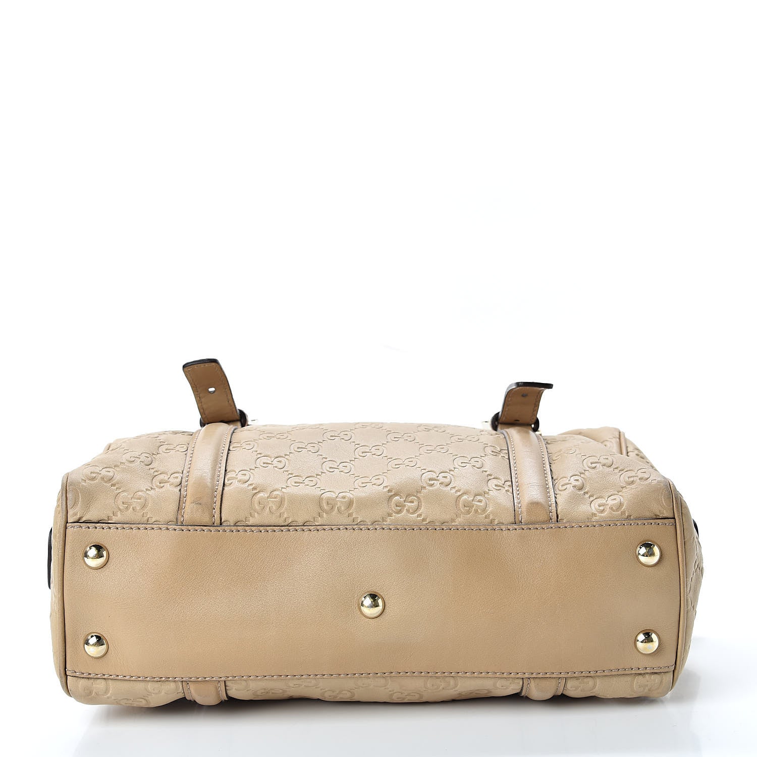 Gucci Guccissima Small Britt Boston Beige 13 of 19