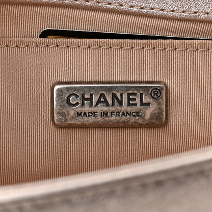 Chanel Metallic Lambskin Strass Small Boy By Night Flap Pink 6 of 11
