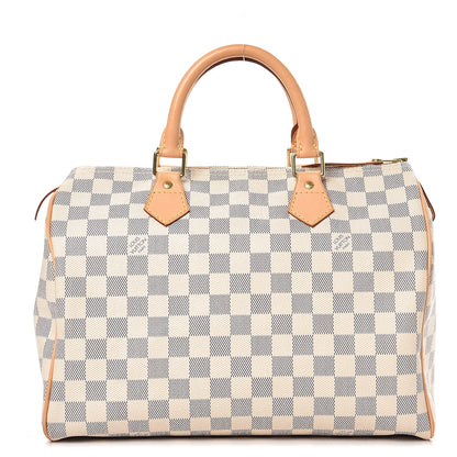 Louis Vuitton Damier Azur Speedy 30 1 of 8