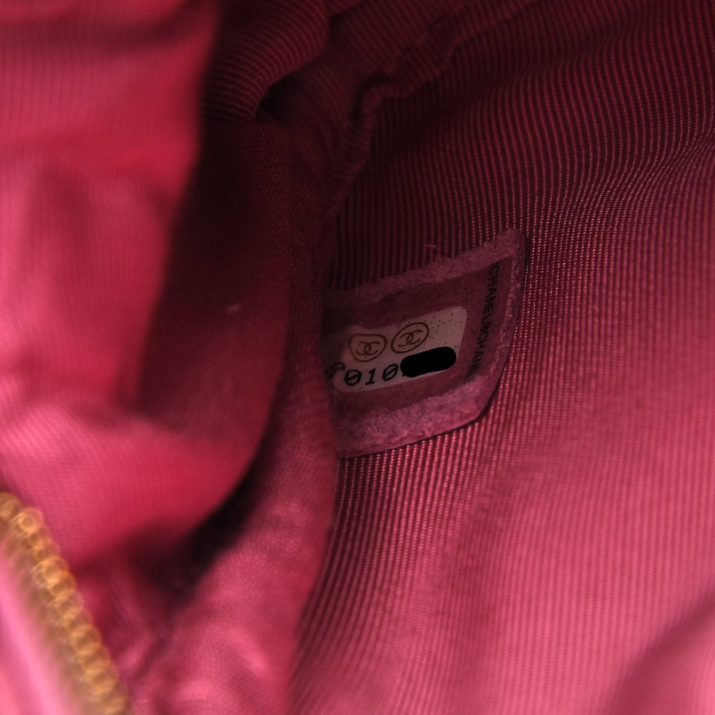 Caviar Quilted CC Day Camera Case Pink