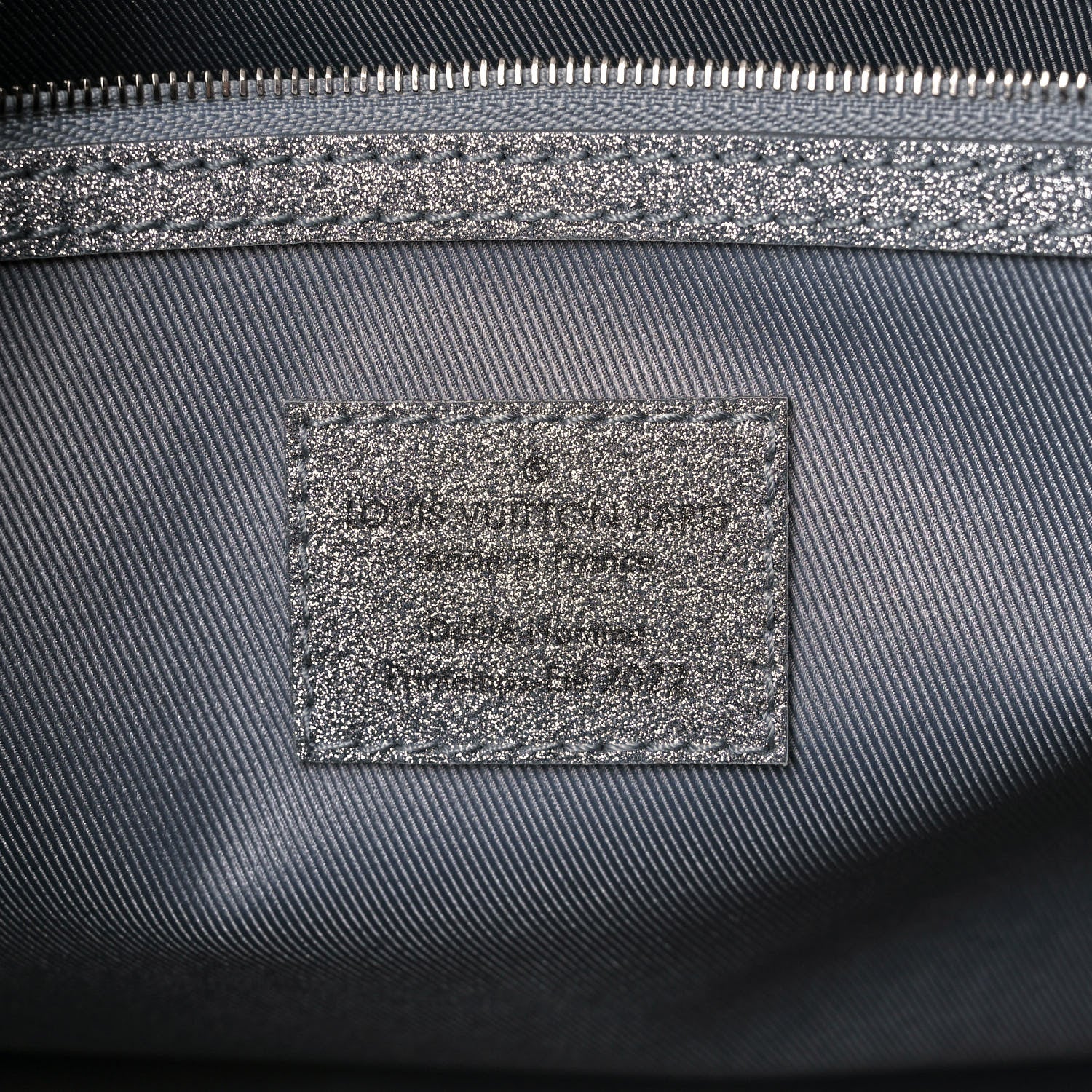 Louis Vuitton Damier Glitter Keepall Bandouliere 50 Silver 5 of 12