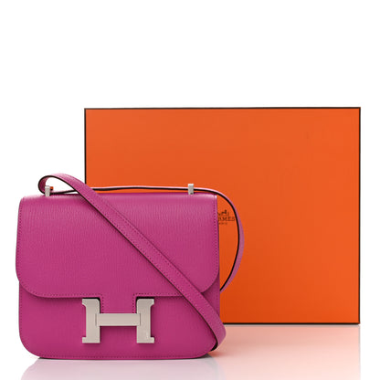 Hermes Chevre Mysore Constance 18 Magnolia 11 of 11