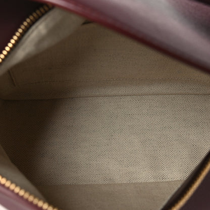 Loewe Soft Grained Calfskin Small Puzzle Edge Bag Dark Burgundy 5 of 9