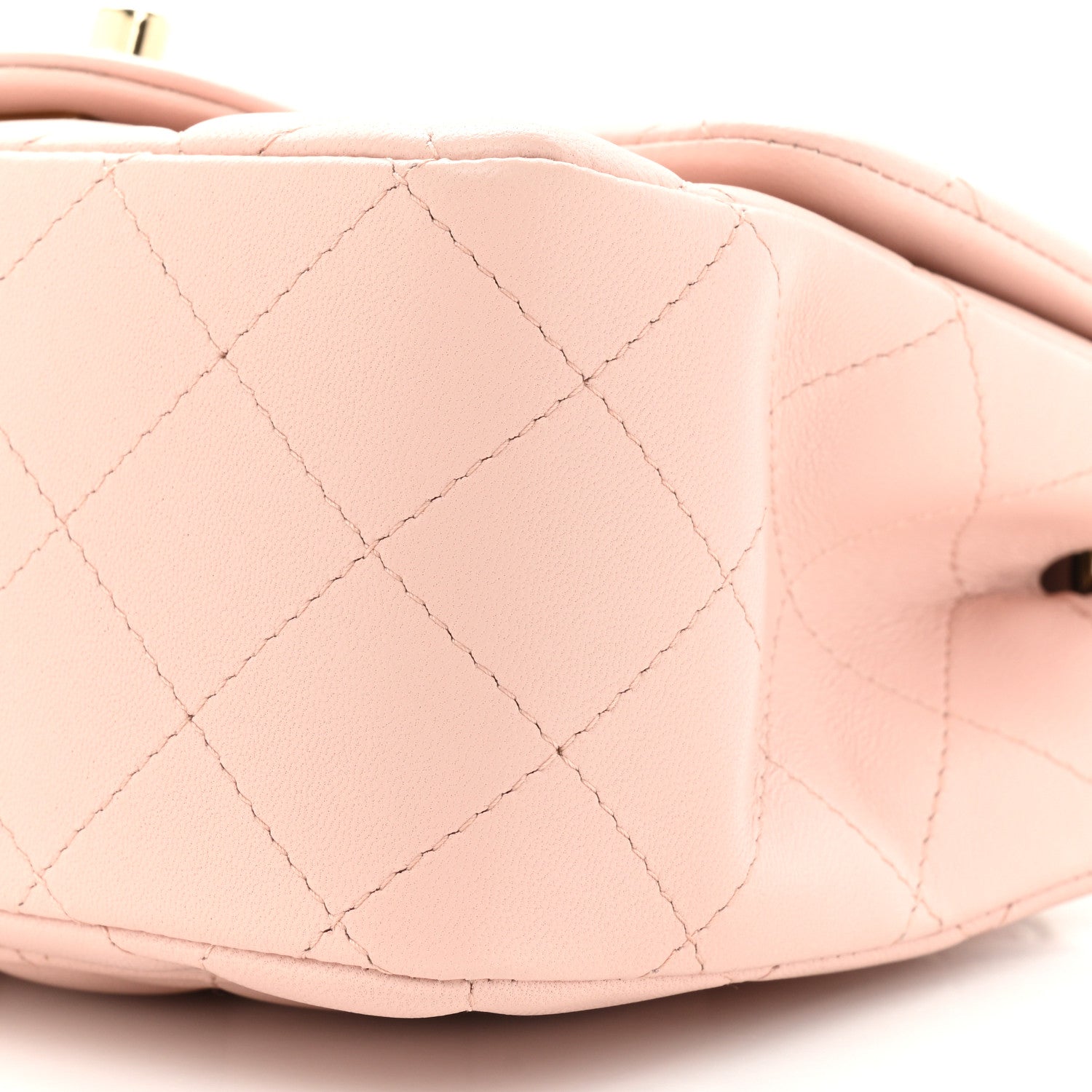 Chanel Lambskin Quilted Mini Square Flap Light Pink 8 of 16