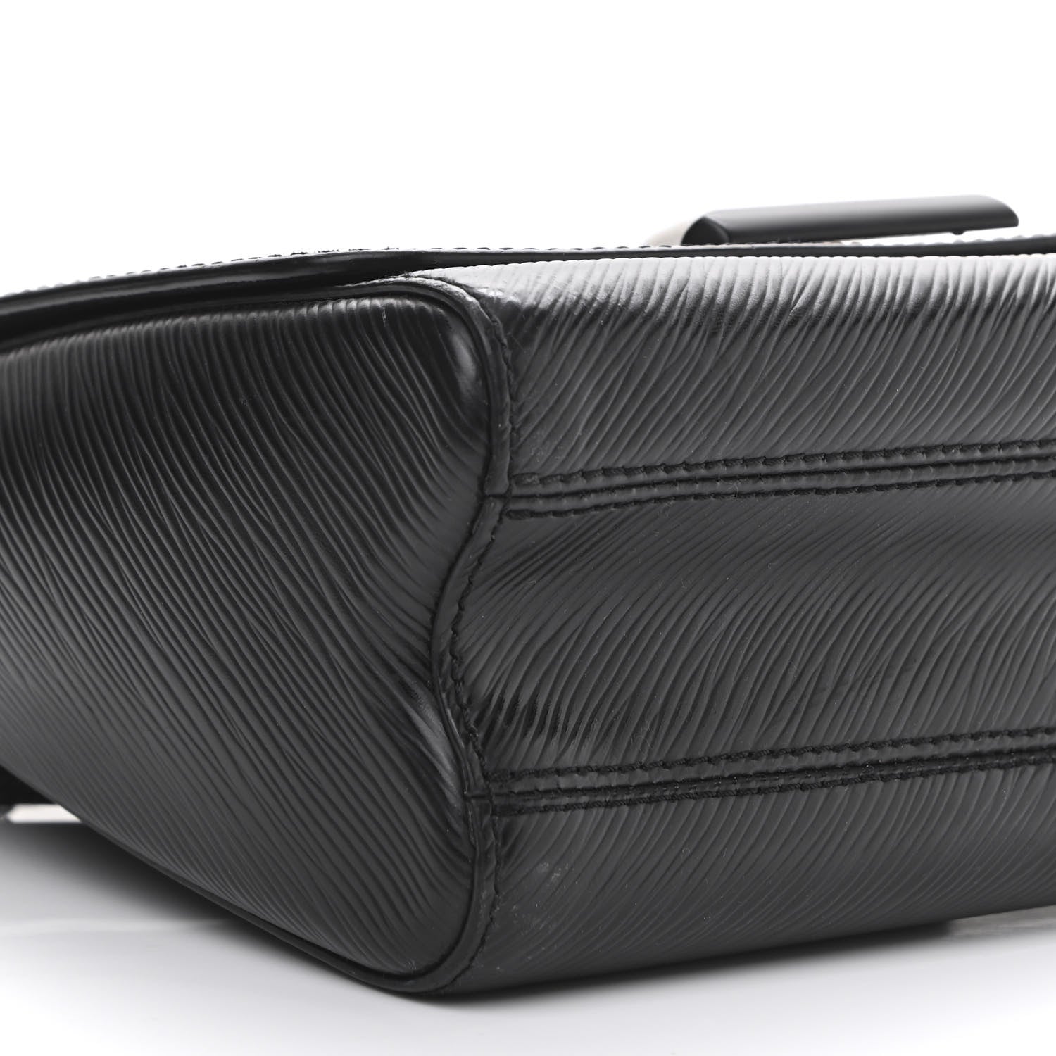 Louis Vuitton Epi Twist Shoulder Bag MM Matte Black 9 of 10