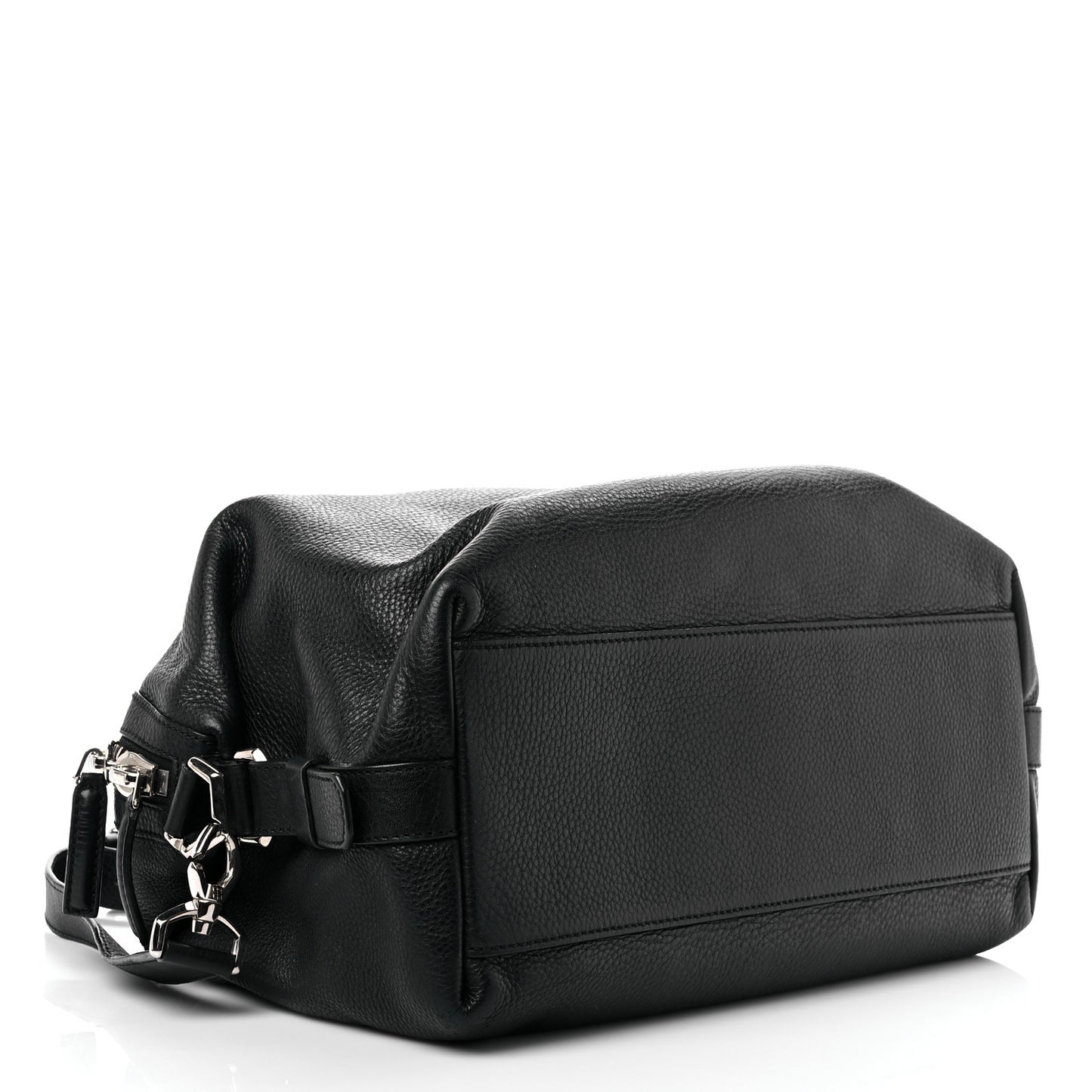 Waxy Grained Calfskin Medium Nightingale Black