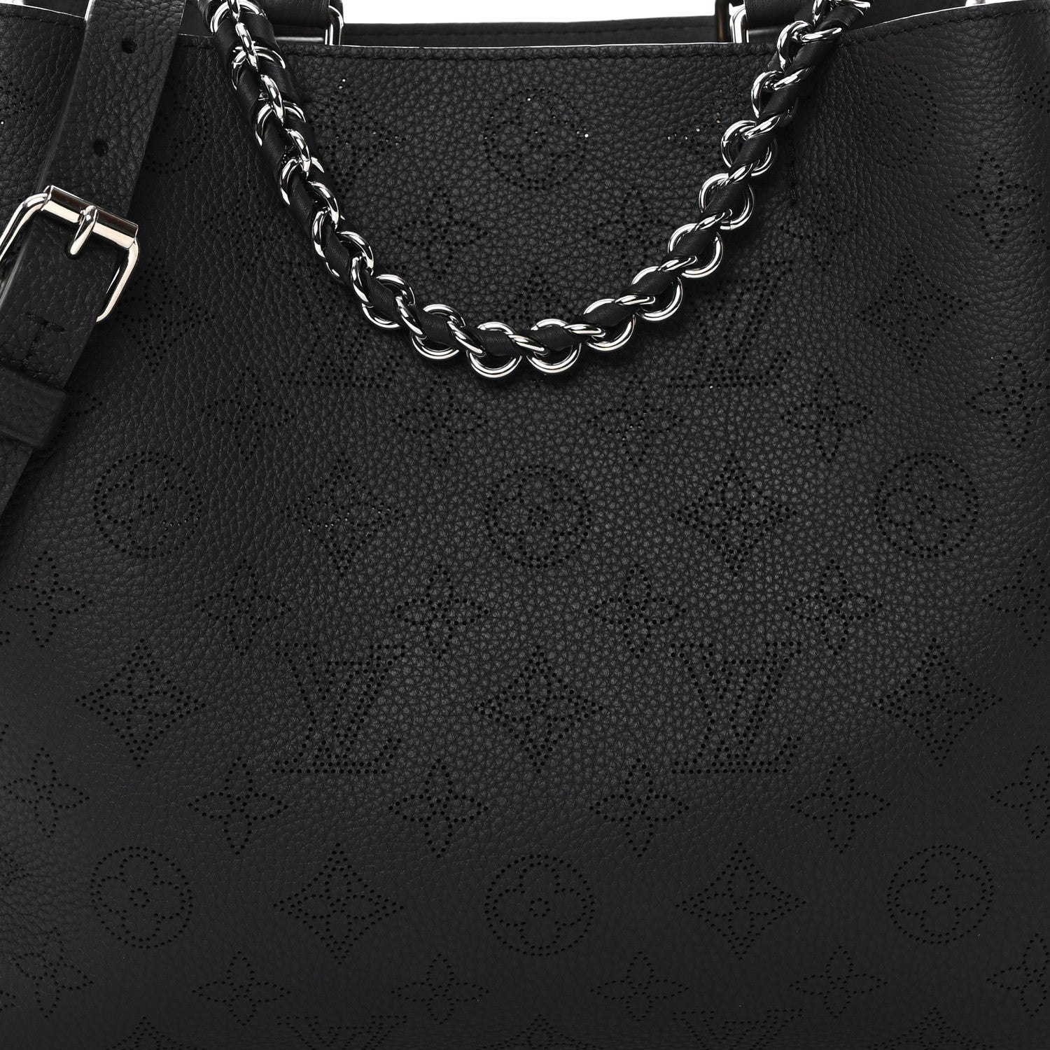 Louis Vuitton LOUIS VUITTON Mahina Bella Tote Black 7 of 9