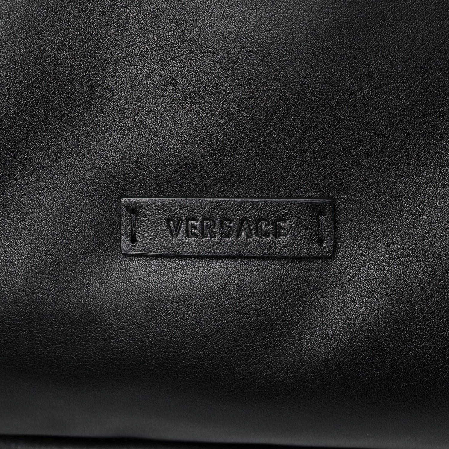 Versace Calfskin Palazzo Medusa Backpack Black 8 of 10