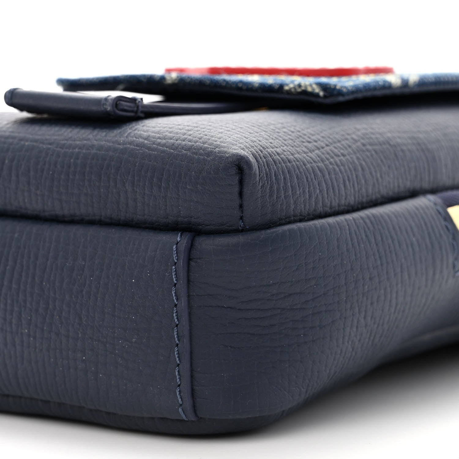 Louis Vuitton X NIGO Denim Monogram Flat Double Phone Pouch 10 of 10