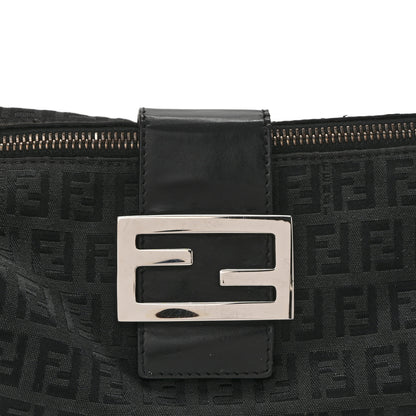 Fendi Zucchino Baguette Black 8 of 17